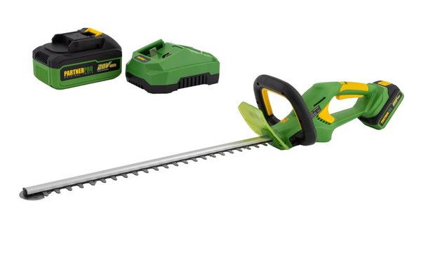 Masina de tuns gard viu PARTNER PRO PP-BHT2052, 20 V, lama 61 cm, 2700 rpm, fara acumulator si incarcator