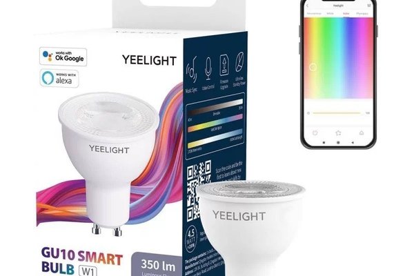RESIGILAT - Bec Yeelight LED GU10 Smart Bulb W1, Multicolor, 4.5W, 350 lm
