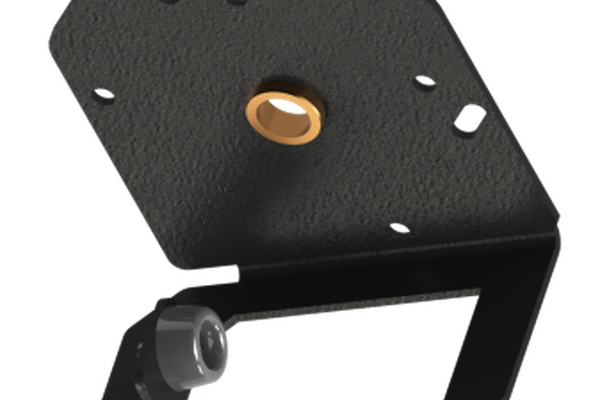Suport motor reductor cu bucsa si garnitura, compatibil cu Fornello Fiama Confort 12, 18, 25 si 30 kW