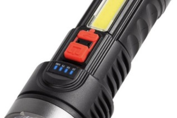 Lanterna de mana BL822 cu incarcare USB si indicator baterie