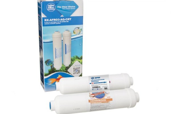 Set de 2 cartuse in-line Aquafilter pentru sistemul RX-AFRO3-AQ