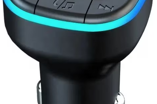 Modulator FM C33 Radio functie Bluetooth Led Multicolor USB A USB C Negru￼