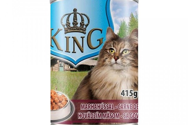 King Cat, carne de vita, 415 g