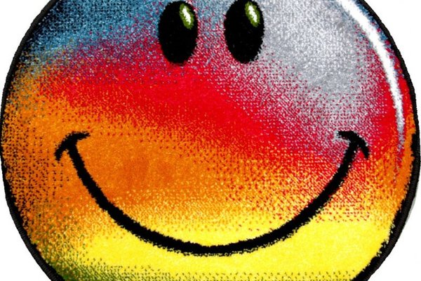 Covor Kolibri Raibnbow Smile Kolibri Multicolor, 67x67 cm