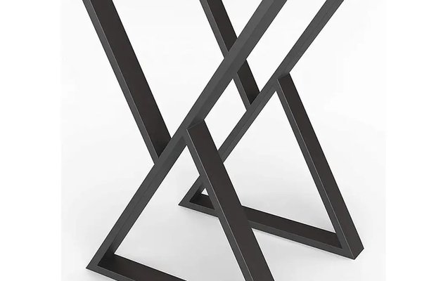 Set picioare masa metal, Homs , Negru,55X71 cm,30662