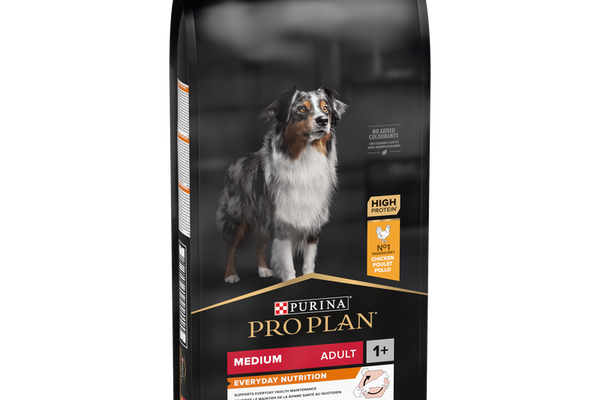 PURINA PRO PLAN ADULT Everyday Nutrition, Talie Medie, Pui, 14 kg