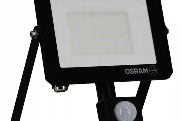 Proiector LED Osram LUX cu Senzor de Miscare, 30W, 2700 lm, Lumina Neutra 4000K, IP65, Negru
