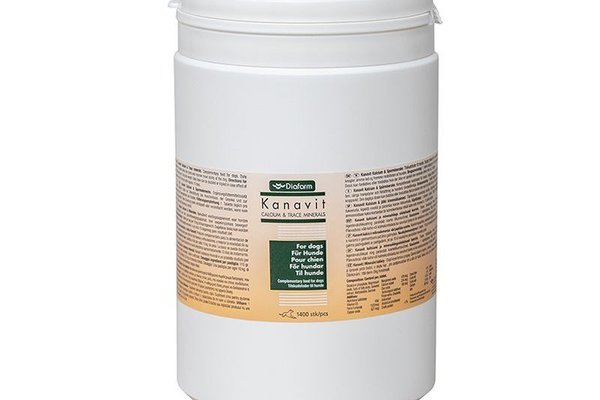 Kanavit Calciu & Trace mineral, 1400 tablete