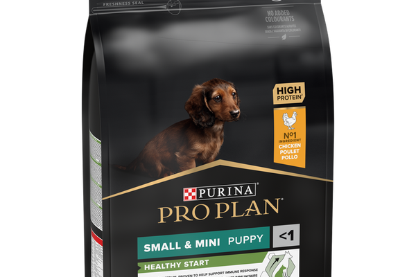 PURINA PRO PLAN PUPPY Healthy Start, Talie Mică și Foarte Mică, Pui, 3 kg