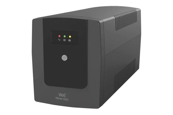 UPS line interactiv 1200VA/720W Well Warrior, afisaj LED