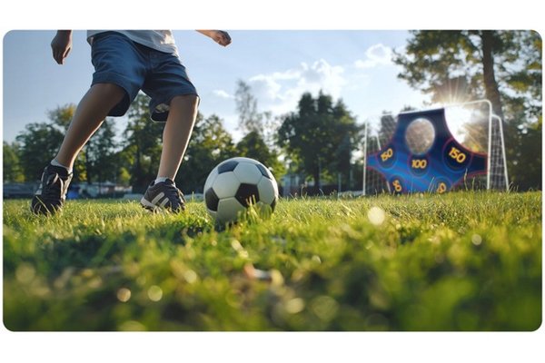 Covoras numerotat pentru poarta de fotbal 215 x 150 cm Neo-Sport
