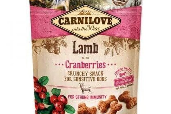 Carnilove Dog Crunchy Snack Lamb With Cranberries, 200 g