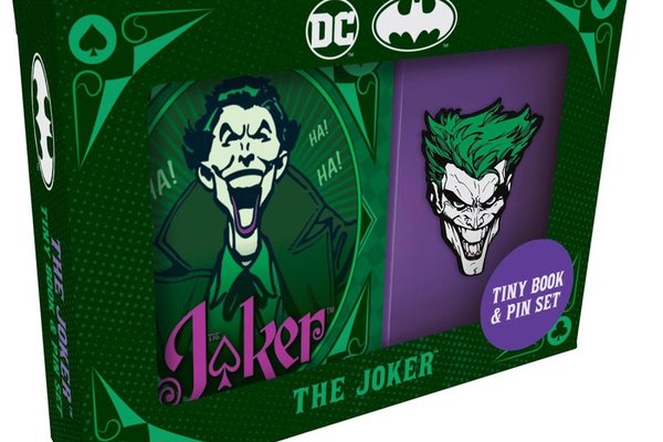 Set Carte de buzunar si Insigna DC Comics - The Joker
