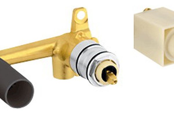 Corp incastrat Grohe Eurocube pentru baterii lavoar 2 gauri-23200000