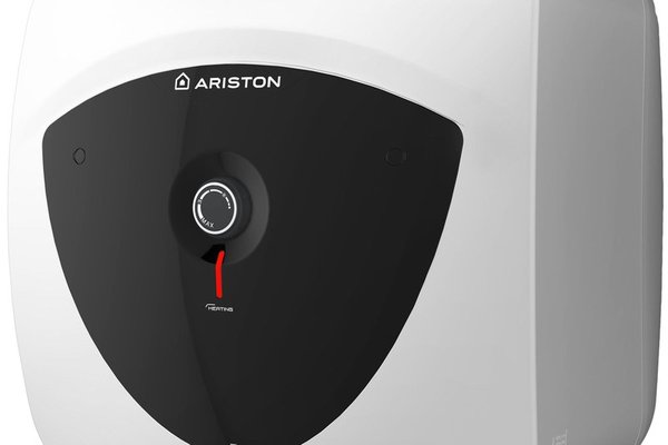 Boiler Electric Ariston Andris LUX 15 EU, 15L, 1200W, Design Elegant, Protectie IPX5, Montare deasupra Chiuvetei