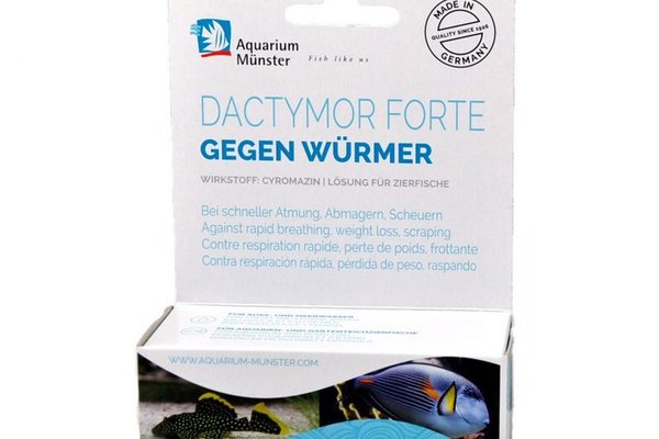 Tratament Aquarium Munster DACTYMOR FORTE 20 ml pentru 400 l Fresh/Marin