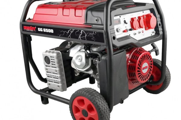 Generator de Curent HECHT GG 6500, 13 CP, 5500 W (Benzina)