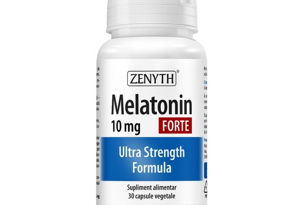 Melatonin Forte 30 capsule - Supliment Zenyth pentru Somn Odihnitor