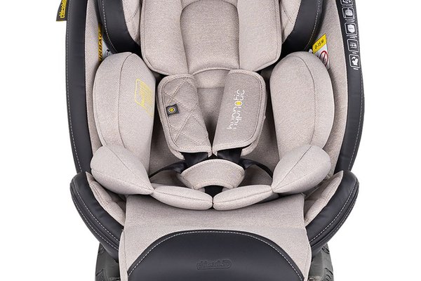Scaun auto Chipolino Hypnotic Tiramisu I-Size 40-150 cm cu sistem Isofix, Top tether, Sezut rotativ