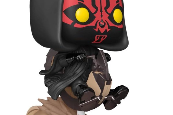 Figurina Funko POP Rides DLX Star Wars - Darth Maul on Bloodfin
