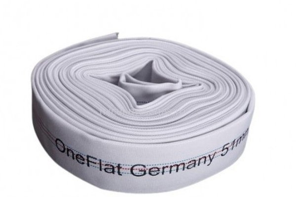 Furtun Pompieri, Furtun Irigatii Ultra Rezistent One Flat Germany - 3 Toli, Rola 20 m, 10 bari