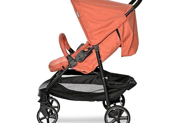 Carucior sport pentru copii Lorelli Rome Ginger 6 luni-3 ani cu spatar reglabil, bara frontala detasabila, suport picioare reglabil, greutate admisa 15 kg