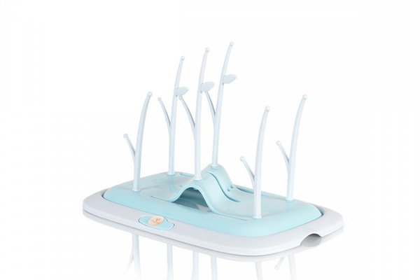 Suport pentru uscare biberoane Drying Rack Coral Blue