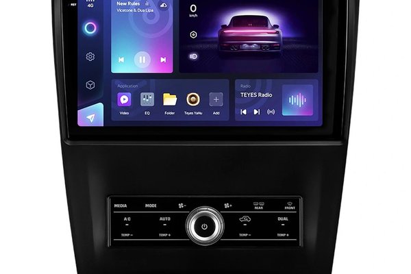 Navigatie Auto Teyes CC3 2K pentru Ford Mustang 5 (2005-2014) cu Display QLED de 10.36 inch, Octa-core 2.0 GHz, 4+32GB