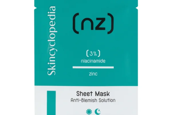 Masca de fata tip servetel cu 3% niacinamida si zinc, 20ml, Skincyclopedia