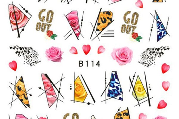Sticker decor unghii B114 - B112