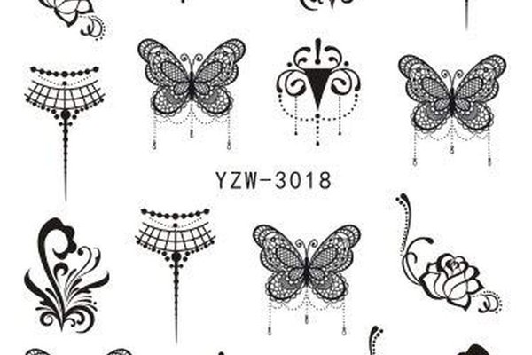 Tatuaj decor unghii YZW-3018