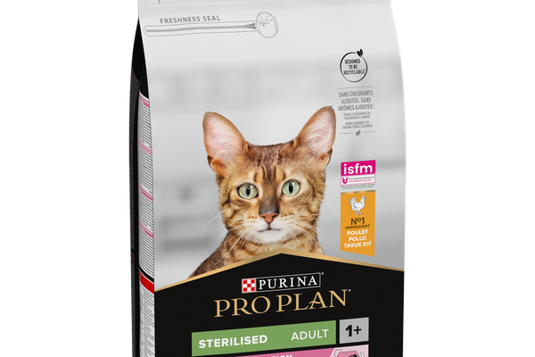​PURINA PRO PLAN STERILISED Sensitive Digestion, Pui, 1.5 kg