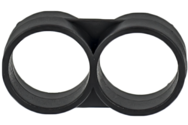 Clema Dubla Pentru Tub De Picurare,Dimensiune 20mm