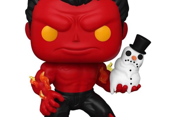 Figurina Funko POP Marvel Holiday S4 - Red Hulk