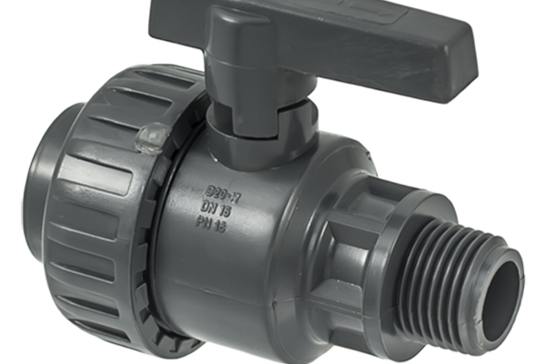 Astore Robinet PVC cu bila 303, 1 1/4 inch, Presiune 16 Bari