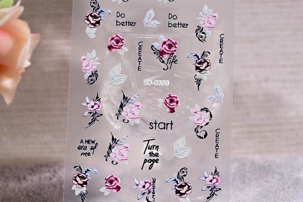 Sticker Decor Unghii 5D-0369 - Everin