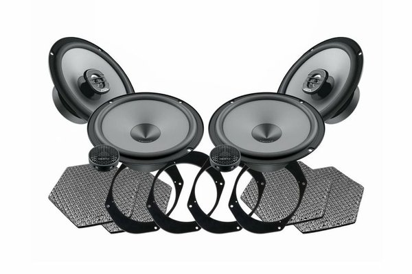 Pachet difuzoare auto Hertz Uno dedicat Ford Fiesta (2001 - 2010)