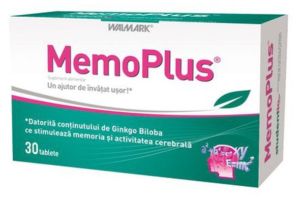Memoplus 30 tablete - Supliment Walmark pentru sanatatea creierului