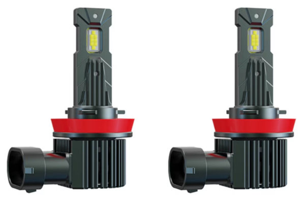 Set 2 becuri auto LED mini H11 K13 model 3570 de 150W 19000 lumeni 6000k