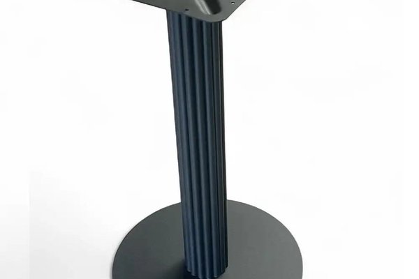 Picioare metalice pentru masa Cama,negru