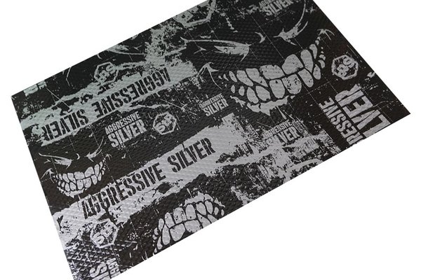 Insonorizant auto Premium STP Aggressive Silver, 2 mm, 4.2m2, Bulk Pack
