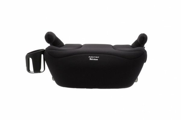 Inaltator auto pentru copii isofix Adamex Jazz, omologat R129 i-Size, bare isofix reglabile, suport pahar, husa detasabila, 125-150 cm sau 22-36 kg, Negru