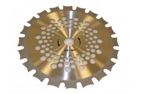 Disc Motocoasa 230x 40Tx 25.4mm, NAKAMURA ,dinti dublii