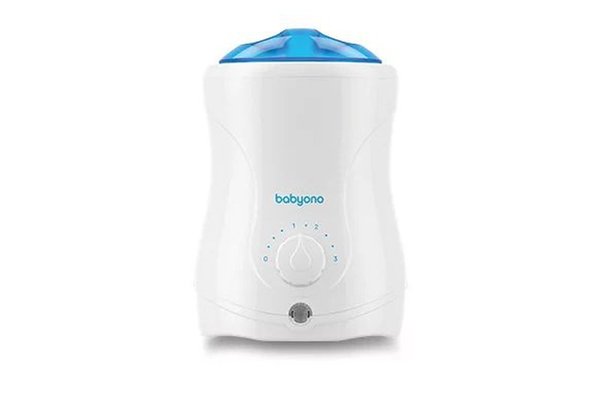 BabyOno Incalzitor si Sterilizator Biberoane, 25-100 grade, Functie Mentinere Temperatura, Alb