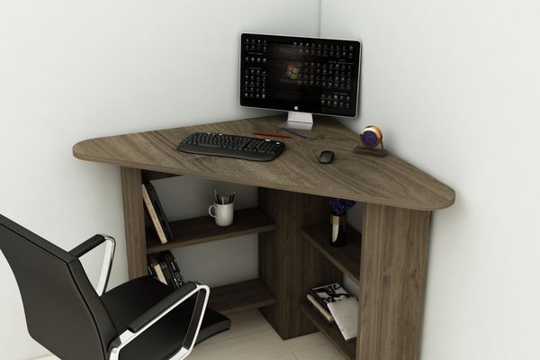 Birou Corner Nuc 80x73.8x80 cm