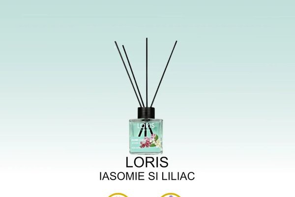 Odorizant de camera Loris - Iasomie si Liliac, 100 ml