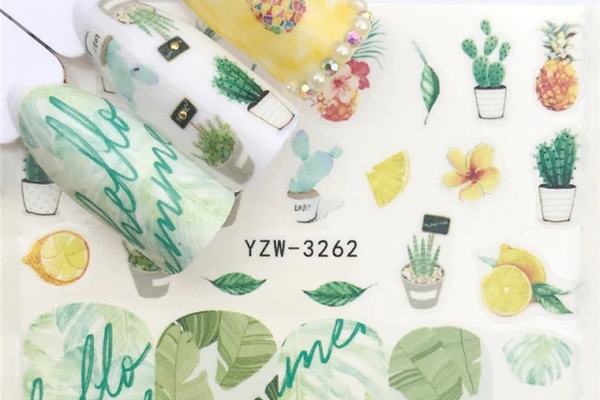 Tatuaj decor unghii YZW-3262 - YZW3270