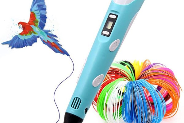 Creion 3D Pen V2 cu 3 Rezerve de Filament