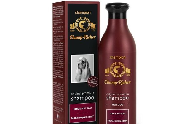 Sampon Champ Richer Caini Blana Lunga si Matasoasa, 250 ml