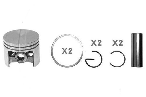 Piston Complet Pentru Atomizor, Suflanta Frunze Stihl SR400, SR420, 46 mm - Hyway